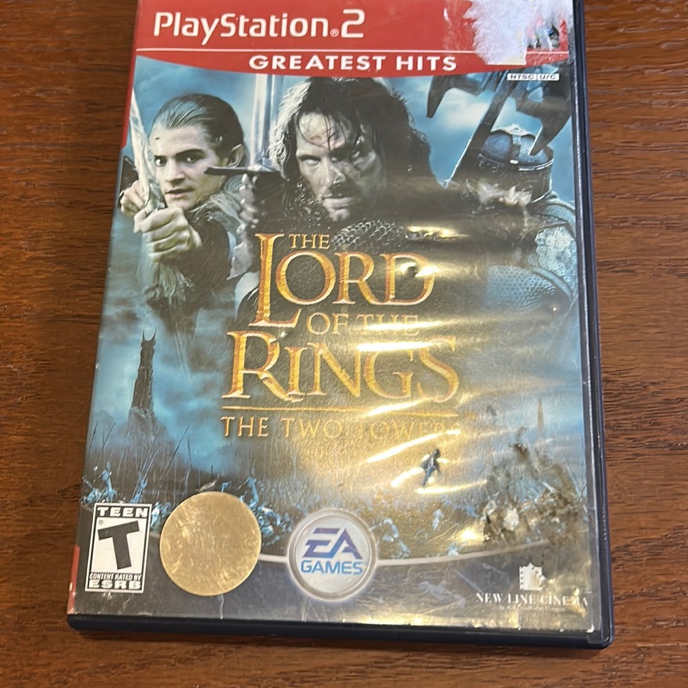 Lord of the Rings Two Towers for PlayStation 2
